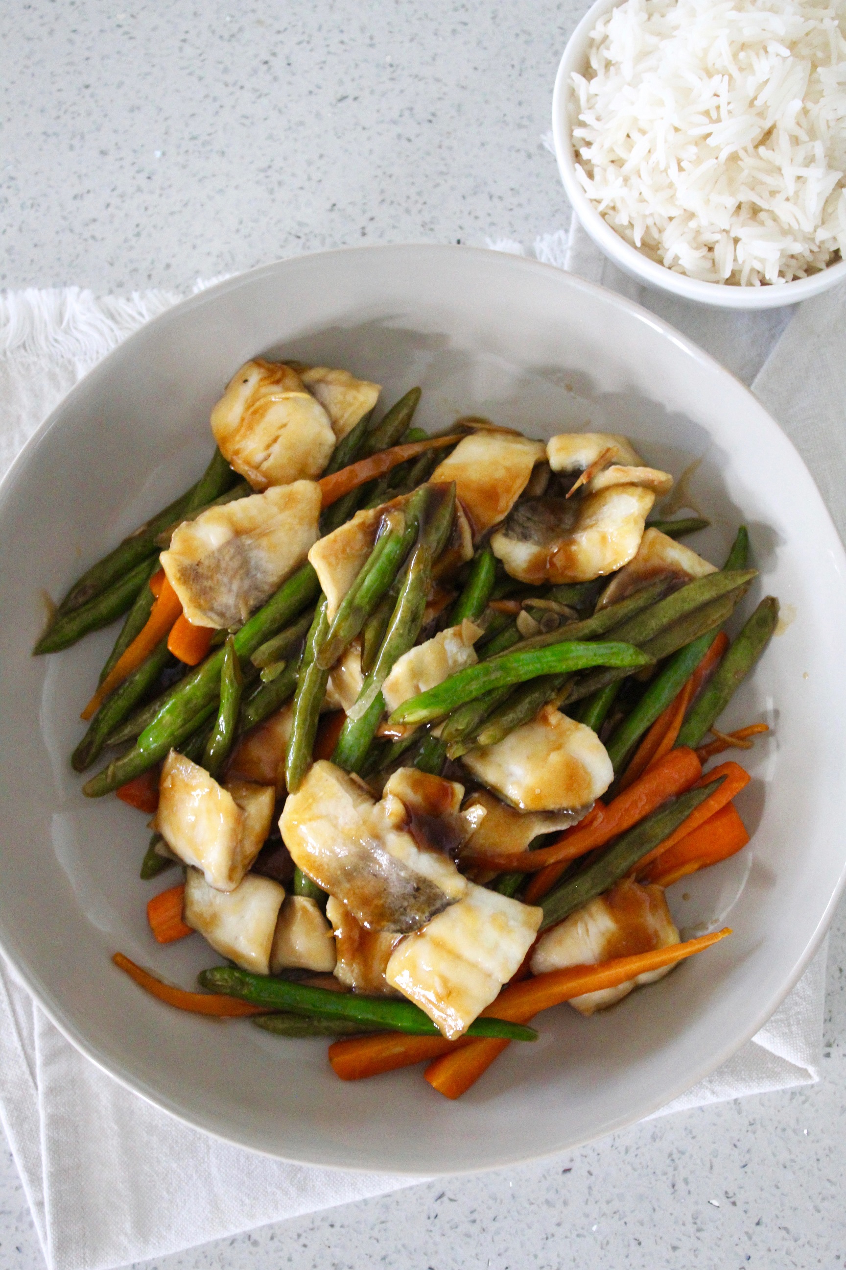 King George Whiting with General Tso's Sauce - Recipe - Ferguson Australia